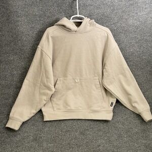ASRV x AYU Dayclub Las Vegas Tech-Terry Hoodie Men's Sz S Beige DSG-0648